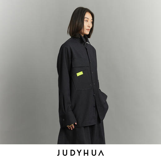 JUDYHUA 沉睡系列贴袋衬衫 商品图1