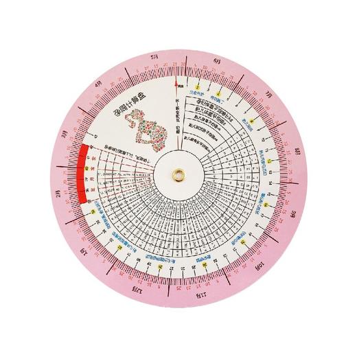 孕周推算盘周卡预产期转盘孕妇孕期表速查工具可定制卡片 商品图4
