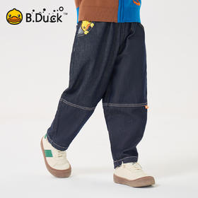 B.Duck小黄鸭童装男童牛仔裤春装长裤休闲裤105-150 BF1656021