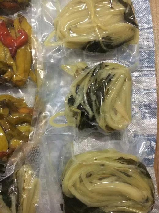 腌长杆菜，农家缸腌长杆菜，1袋1斤，真空包装 商品图4