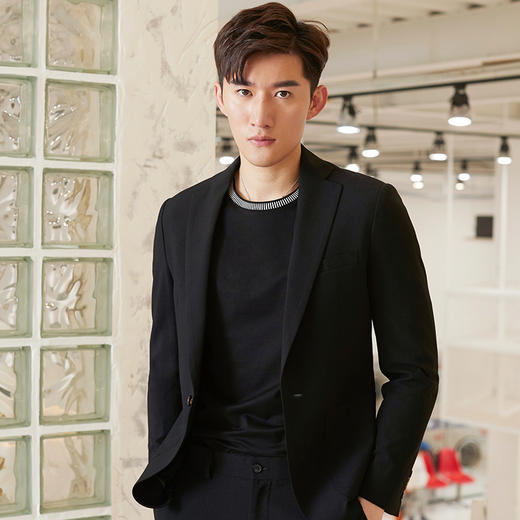 贝纳川休闲一粒扣男士西服外套100025030402 商品图1