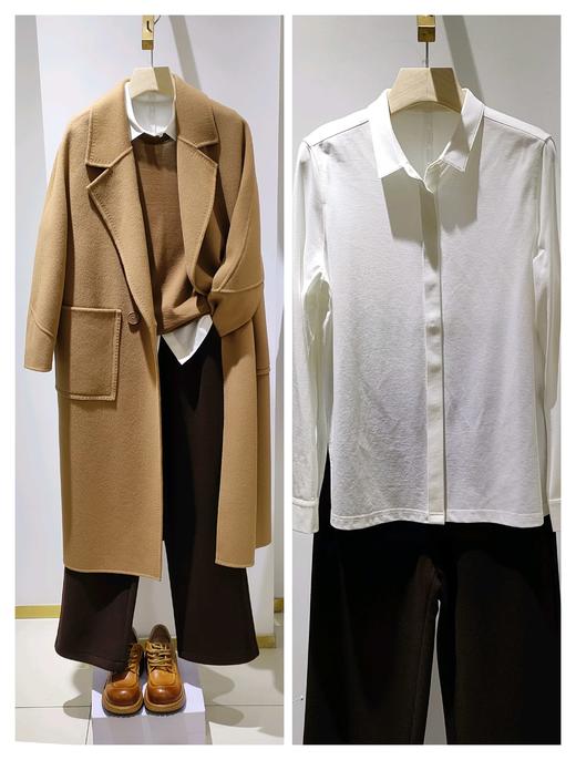 487313小尖领弹力衬衫 商品图1