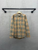 BURBERRY 格纹棉府绸衬衫 商品缩略图0