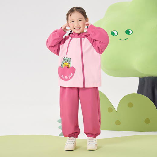 B.Duck小黄鸭童装轻户外春季休闲男女童套装105-150 BF1682022 商品图2
