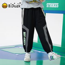 B.Duck小黄鸭童装男童运动裤卫裤春装长裤潮105-150 BF1657032