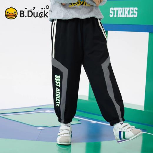 B.Duck小黄鸭童装男童运动裤卫裤春装长裤潮105-150 BF1657032 商品图0