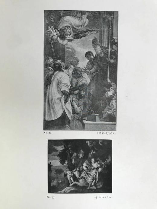 限量1000套！1899年 英国国家画廊图集（全3卷） 数千幅插图 漆布精装大16开 商品图6