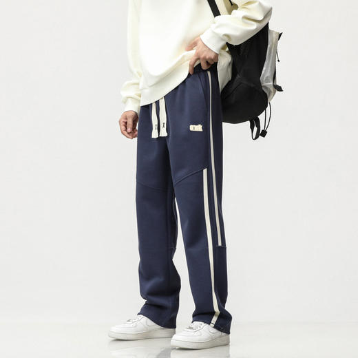 【DYG】大依优型大码男装宽松运动休闲裤男新款直筒阔腿裤子加肥加大码肥佬卫裤 商品图1