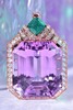 【紫色梦想】紫锂辉石镶钻坠CB12411070 商品缩略图7