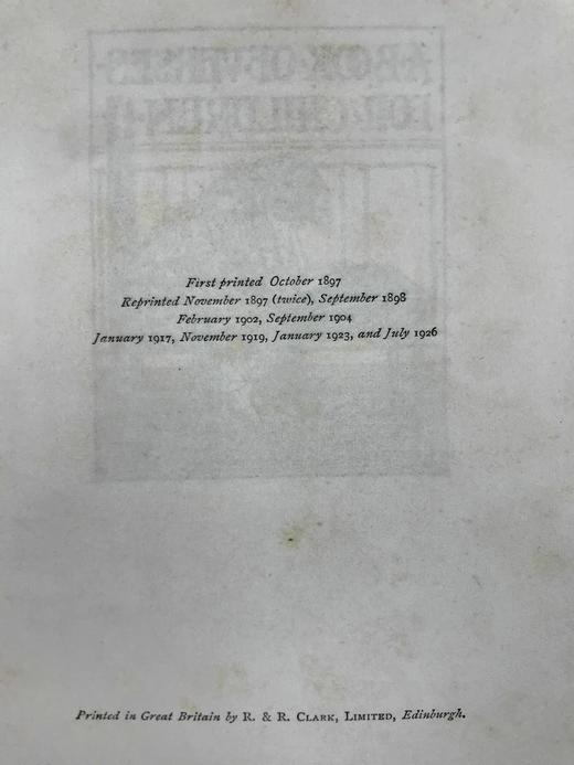 1926年 E.V.卢卡斯汇编 童心诗集 配多幅彩色插图 漆布精装32开 商品图3