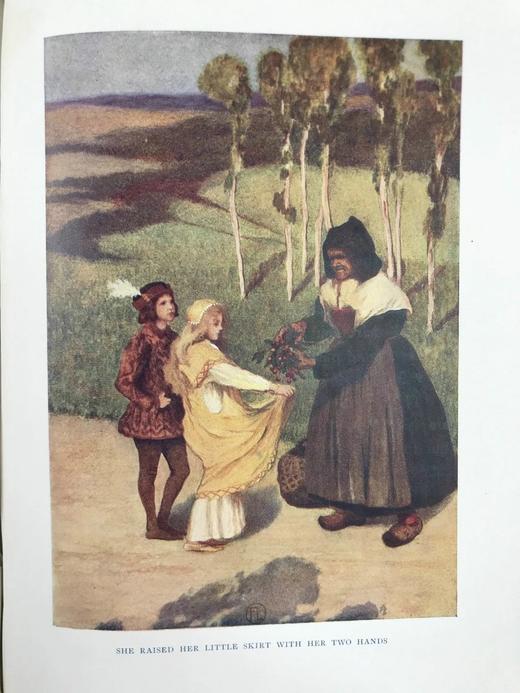 1911年 阿纳托尔·法朗士《蜜蜂》 12幅彩色插图 漆布精装大32开 商品图8