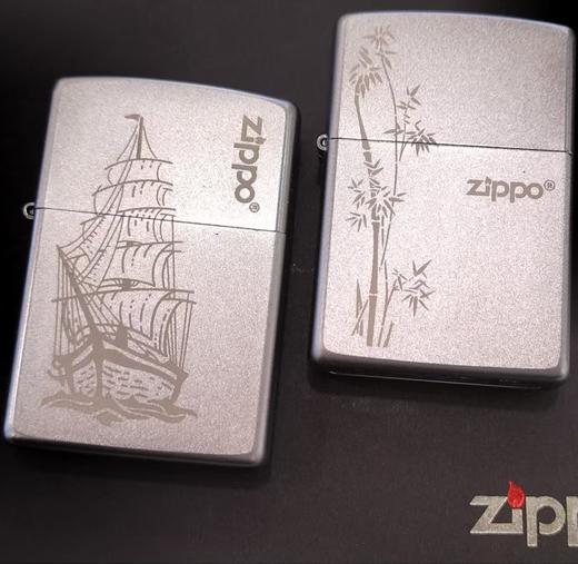 Zippo  205刻花动物生肖人物植物系列图案 商品图4