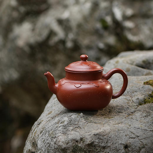 龙德堂陶艺 汤宣武制《涵岚》原矿金砂大红袍 170cc 库存请咨询客服 商品图0