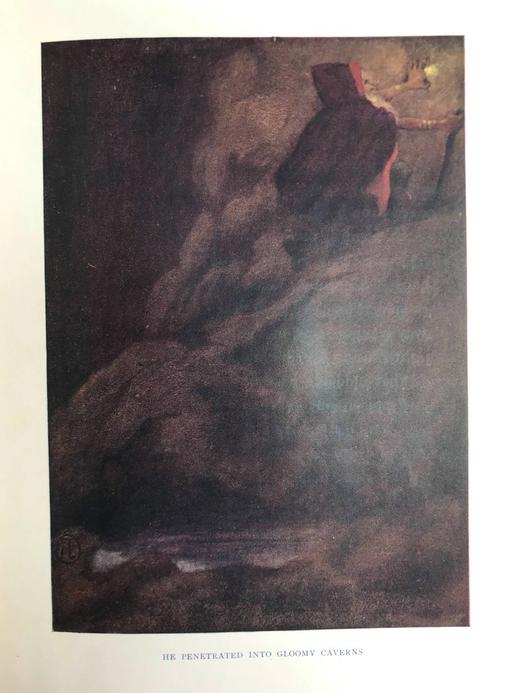 1911年 阿纳托尔·法朗士《蜜蜂》 12幅彩色插图 漆布精装大32开 商品图14