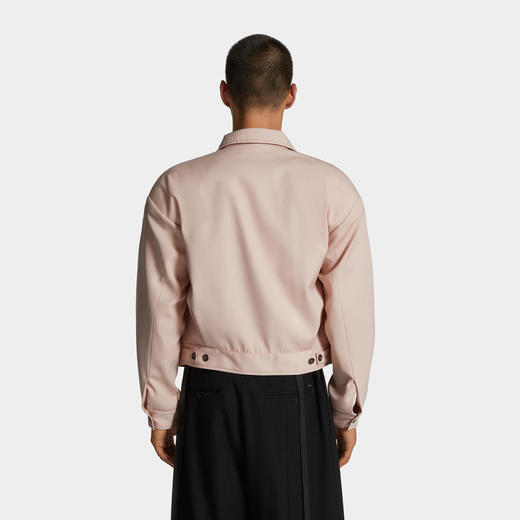 DSQUARED2 男士字母徽标贴片羊毛外套 淡粉色 S71AN0586 S76497 220 商品图2