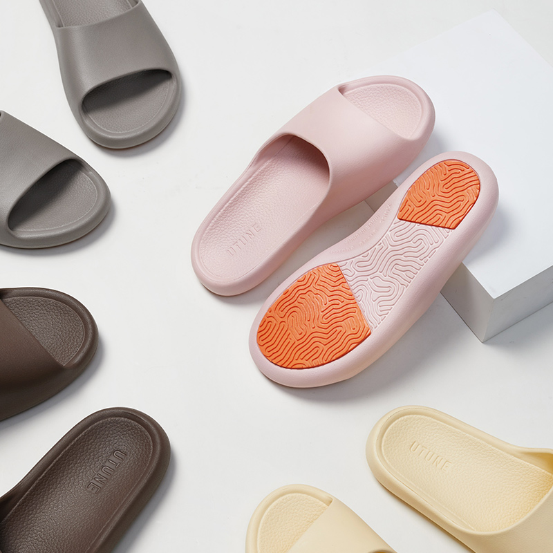 【春夏款】优调UXT1325复古防滑拖鞋 | EVA材质、上脚重量轻、脚感柔软舒适、复古风设计、简约大方