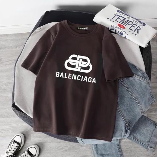 BALENCIAGA巴黎世家短袖锁扣短袖🔗印花T恤 商品图3