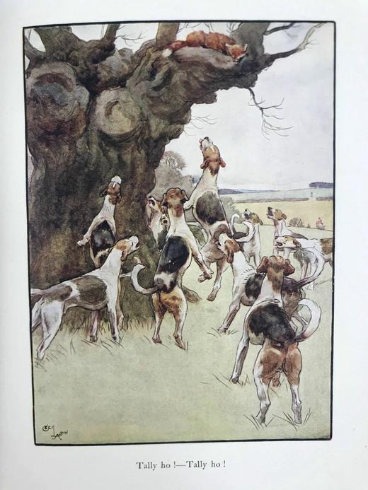 1926年 E.V.卢卡斯汇编 童心诗集 配多幅彩色插图 漆布精装32开 商品图11