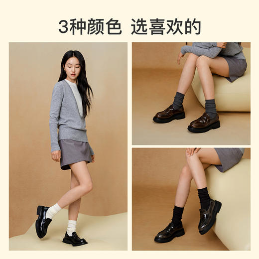 【生巧挞】7or9 小床垫平底鞋厚底乐福鞋 商品图4