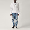 DSQUARED2 男士徽标印花棉质圆领长袖T恤 白色 S79GC0099 D20033 100 商品缩略图3