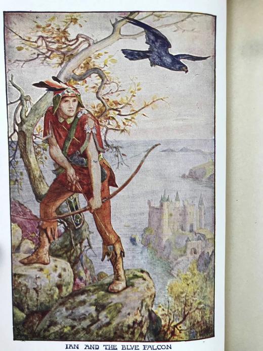 1922年 安德鲁·朗格《橙色童话书》 8幅彩色与大量黑白插图 漆布精装32开 商品图2