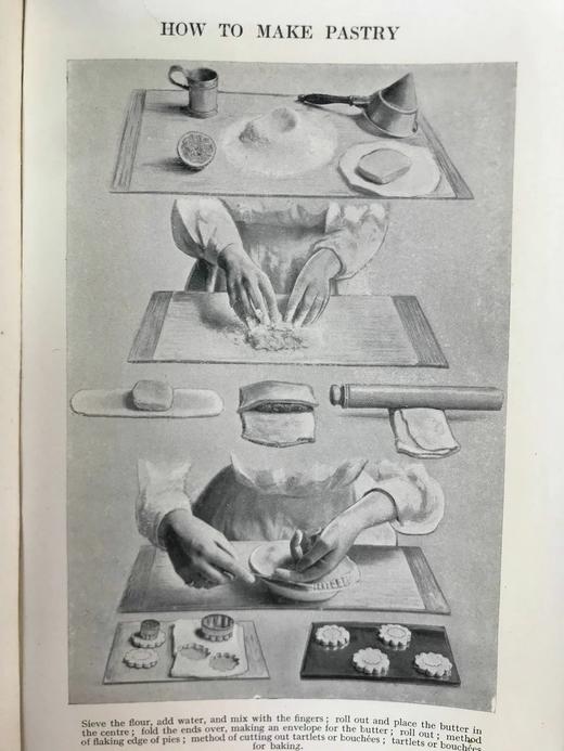 1924年 比顿夫人的蛋糕制作指南 8页插图 精装32开 商品图11
