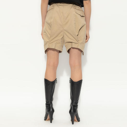 DSQUARED2 女士混纺棉质休闲短裤 杏色 S72MU0527 D35148 111 商品图2