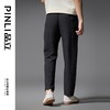 PINLI品立2025春季新款男士字母章仔绣休闲直筒长裤潮GD251117029 商品缩略图5