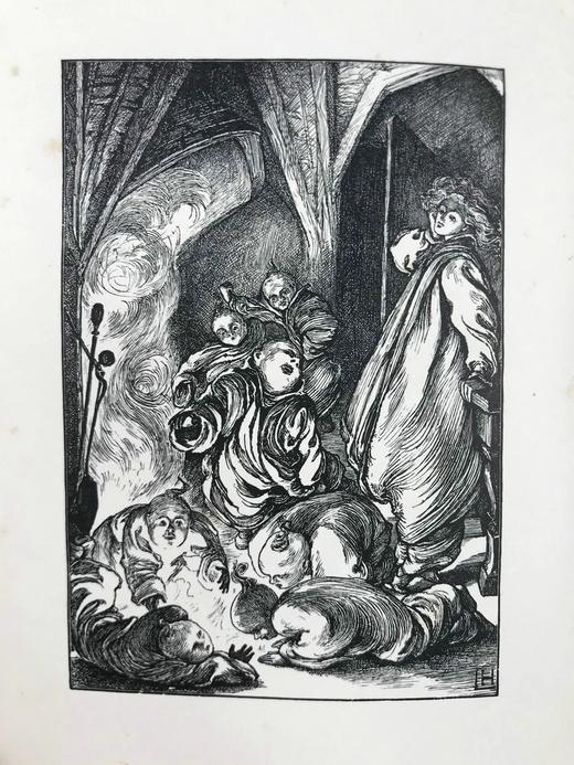 1898年 劳伦斯·豪斯曼《苜蓿地》 豪斯曼兄妹配多幅插图 漆布精装32开 商品图6