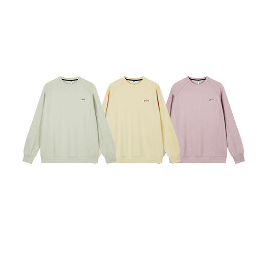 【十一破价福利】ACMEITEM 爱棵米 情侣运动卫衣春季女宽松圆领套头衫休闲户外上衣 GAG3310229A 商品图4