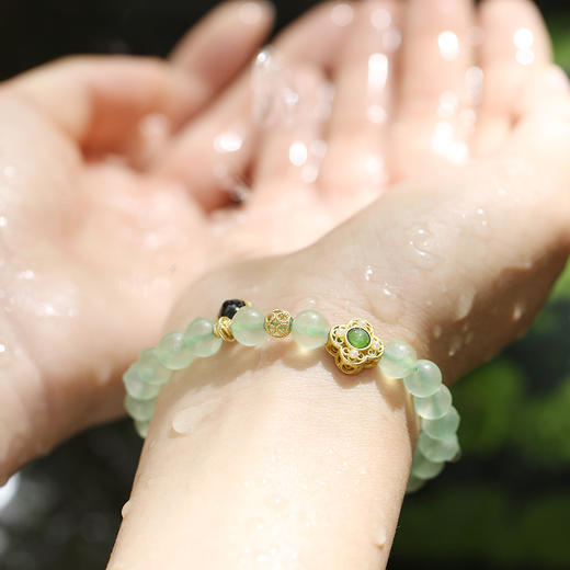 桃红映柳·绿葡萄石治愈首饰 | 好望角的“祖母绿”，青蛇年希望之石，爱的象征 商品图8