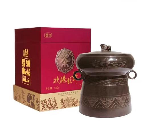 中茶 六堡茶欢腾鼓舞礼盒一级料500g 商品图0