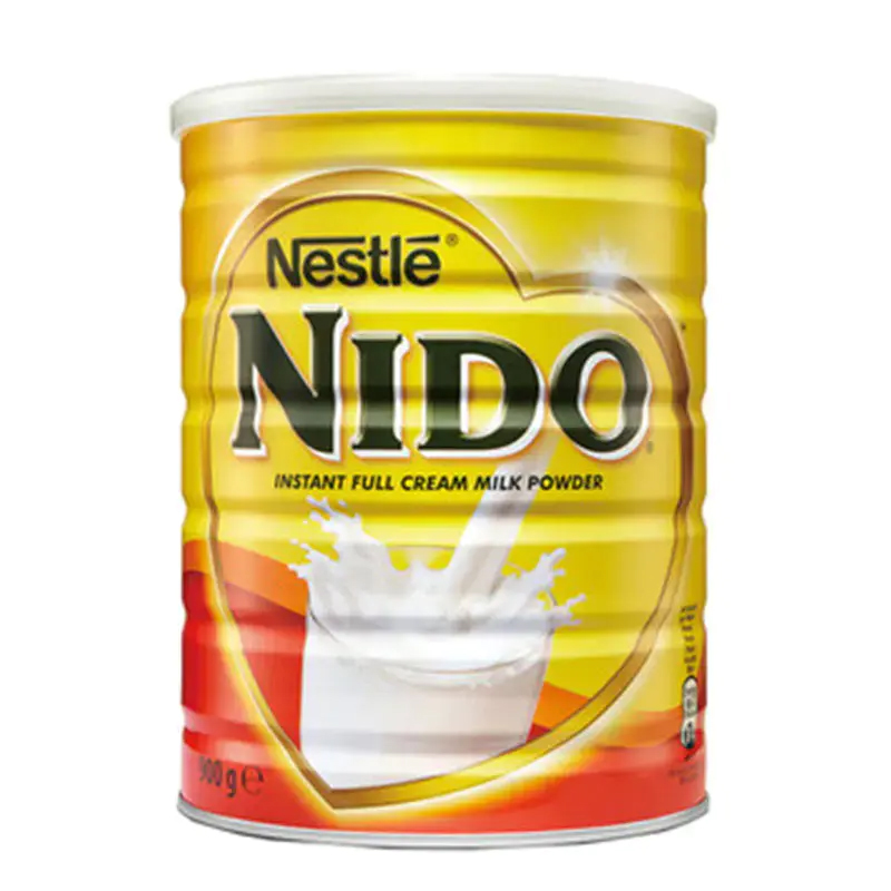 【保税仓】英国雀巢nido 奶粉成人奶粉 全脂 速溶高钙牛奶粉冲饮900g/罐