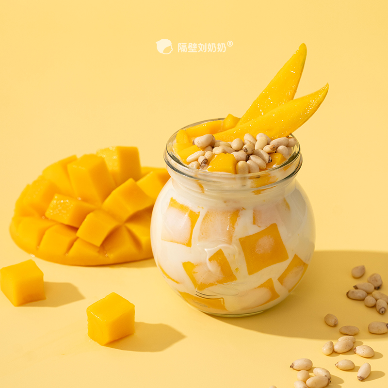 松子很芒（松子芒果酸奶）