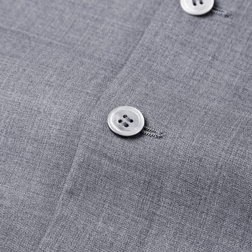 GXG男装灰色含羊毛成分潮流时尚西装马甲 春季热卖西服马甲 商品图3