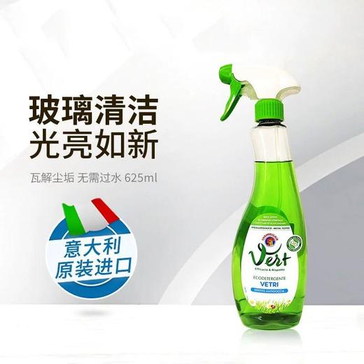 【一般贸易】大公鸡管家 玻璃清洁剂（绿色）625ml*2瓶 商品图1