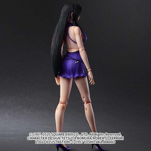 【GSC现货】PLAY ARTS改 蒂法 礼服Ver.最终幻想7 手办模玩周边 商品图2