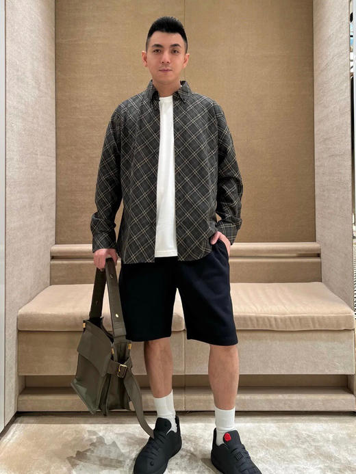 新品BBR 2024FW 新款法兰绒格子衬衫 商品图2