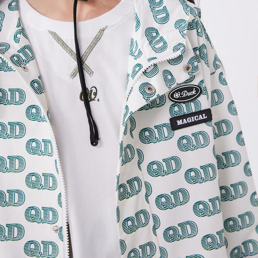 【清仓捡漏】【男女同款】【120-165】【可可鸭】男童春秋连帽开衫外套 商品图4