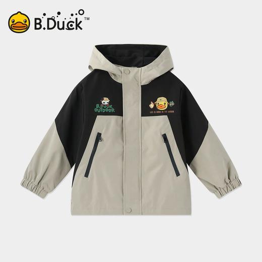 B.Duck小黄鸭童装男童春装户外连帽儿童上衣110-160 BF1611010 商品图3
