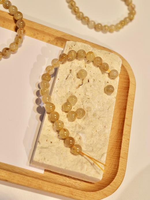 招财助事业·8mm金发晶水晶手串（3-5天左右） 商品图12