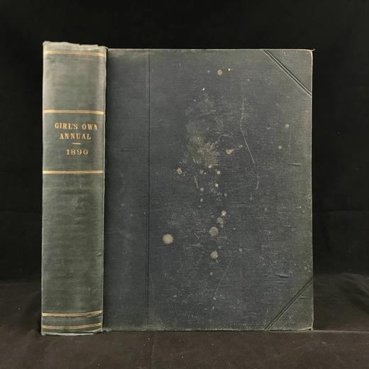 1890年 女孩杂志 数百幅精美插图 漆布精装16开 商品图0