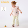巴拉巴拉宝宝短袖套装夏装女童衣服两件套2025新款时尚复古国风萌 商品缩略图0