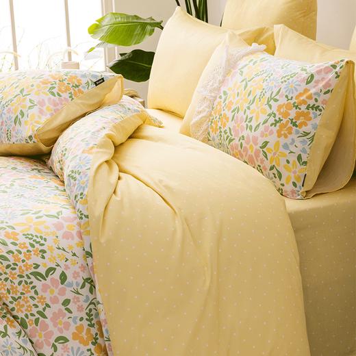 多喜爱 全精梳棉斜纹三/四件套 米拉花园/阳光小兔兔【浪漫花边】【礼盒包装】 精梳全棉 斜纹织造 双面设计 商品图3