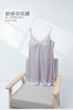 【3F】安莉芳夏季v领吊带性感睡裙短裙女士带杯垫家居裙EL00718 商品缩略图7