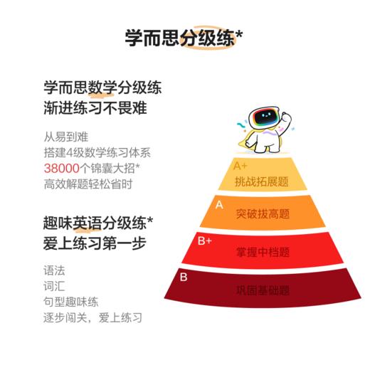 【金榜题名礼盒】学而思学练机智能学习平板学习机学练机阅读机三机合一类纸大屏护眼家教机 商品图6