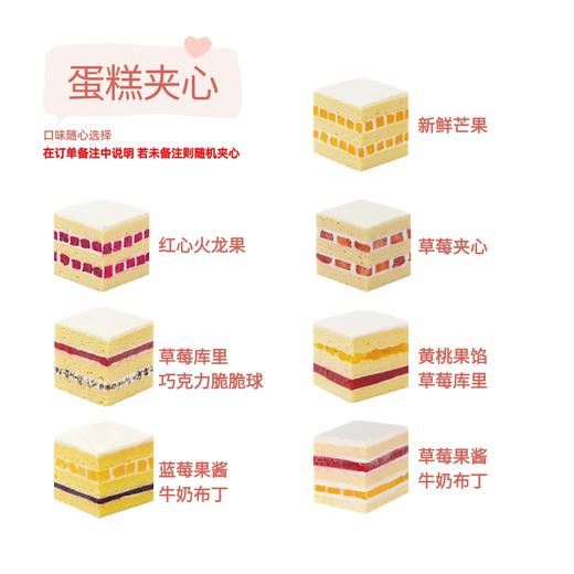 青提香芒【动物奶油生日蛋糕W】 商品图1
