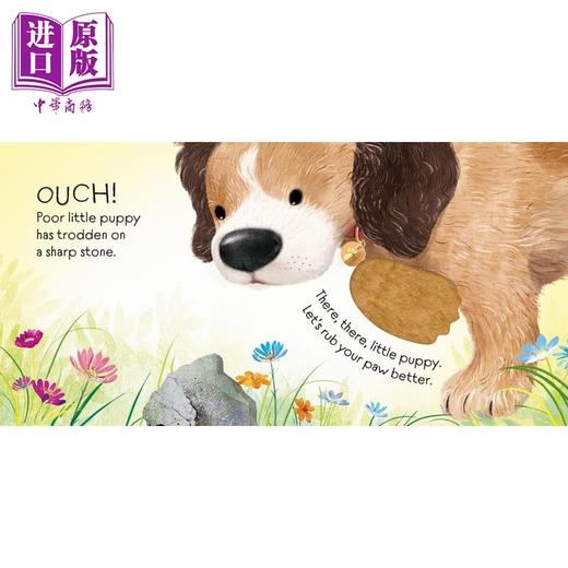 【中商原版】尤斯伯恩触摸书 小狗 There There Little Puppy 英文原版 动物纸板书 亲子低幼绘本图画书 进口童书 Usborne 商品图3
