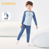 巴拉巴拉男童内衣套装棉秋季新款薄小童打底棉毛衫宝宝中大童睡衣 商品缩略图0