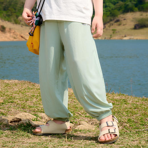 棉花堂2025新款凉感防蚊冰皮裤童装F251141 商品图6